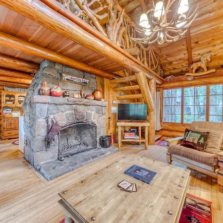 Zoe'S Log Cabin Welches Esterno foto