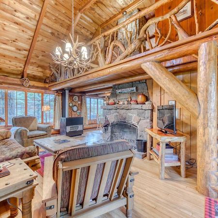 Zoe'S Log Cabin Welches Esterno foto
