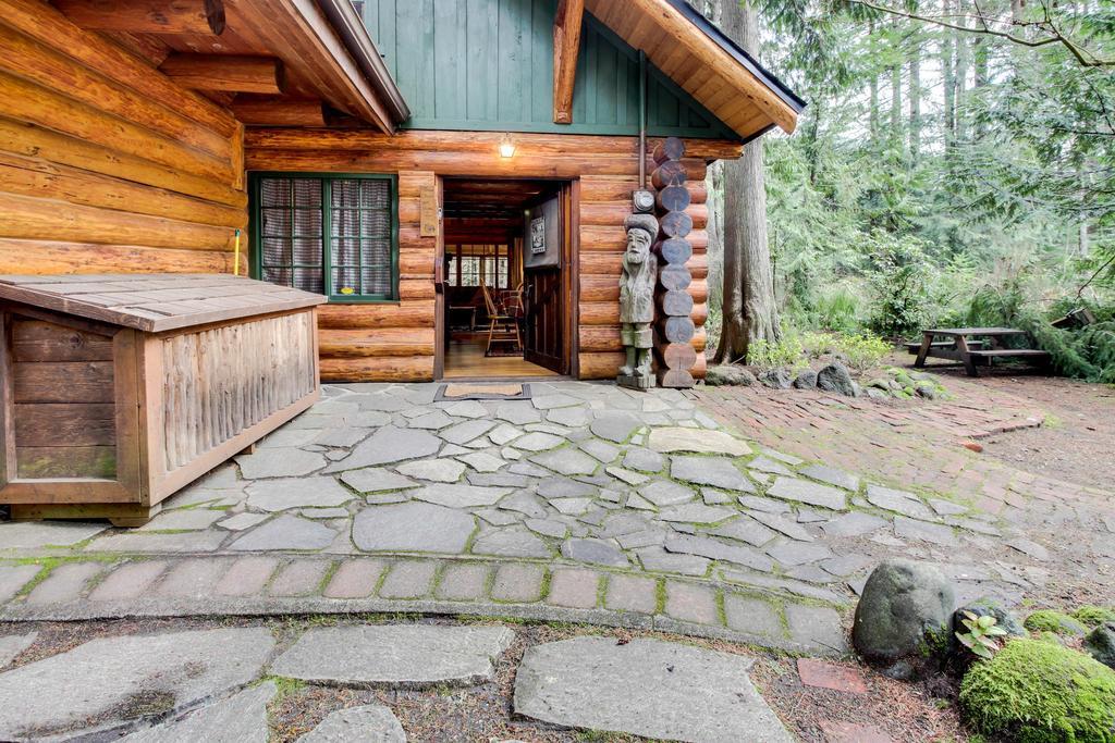 Zoe'S Log Cabin Welches Esterno foto