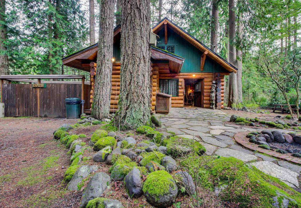 Zoe'S Log Cabin Welches Esterno foto