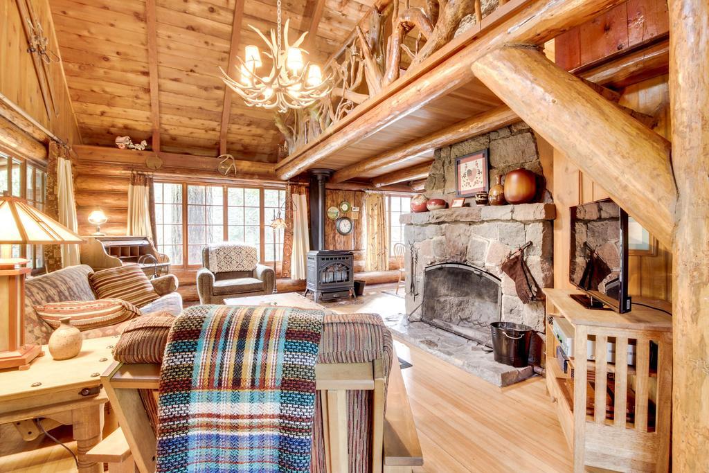 Zoe'S Log Cabin Welches Esterno foto