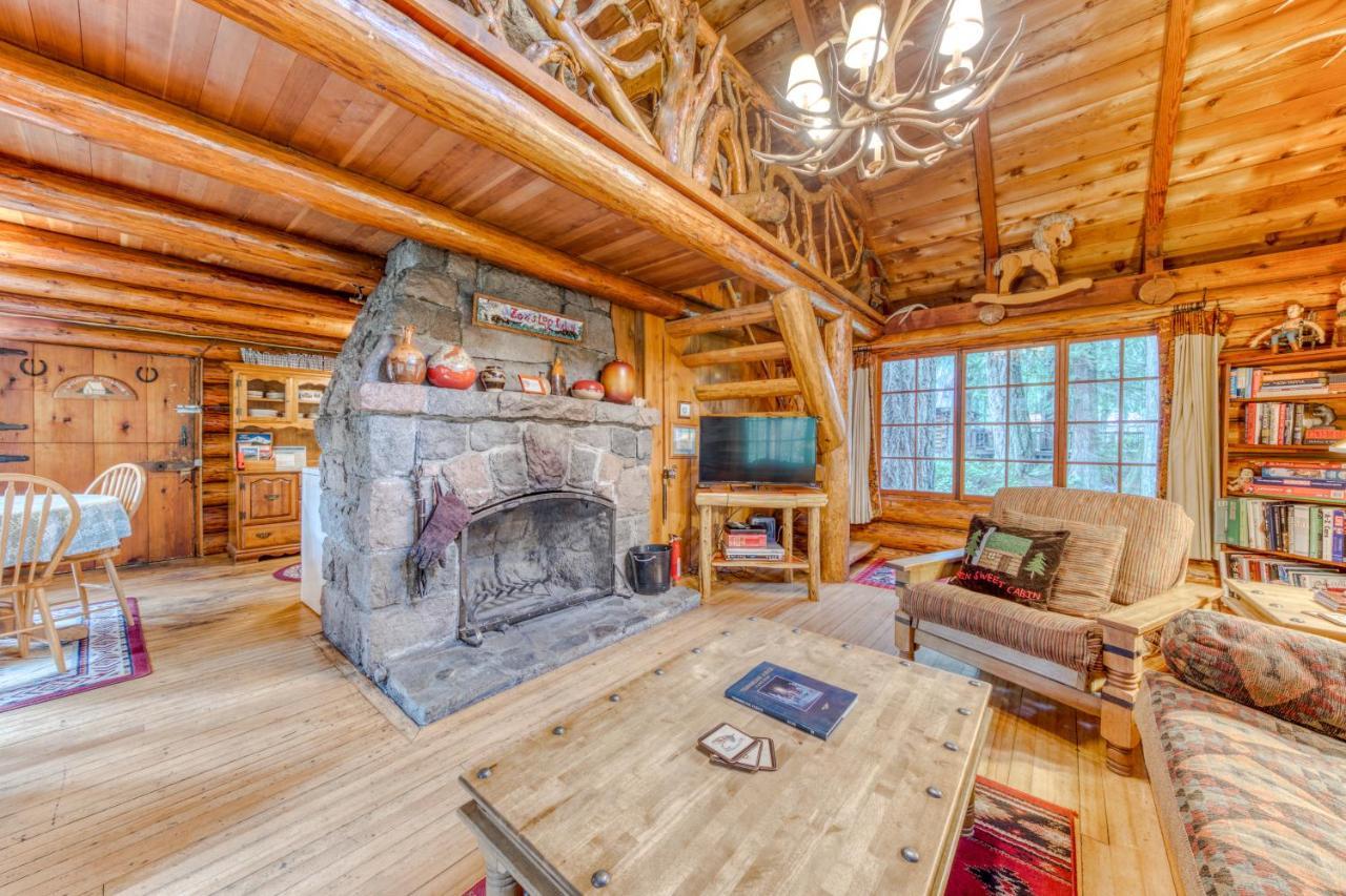 Zoe'S Log Cabin Welches Esterno foto